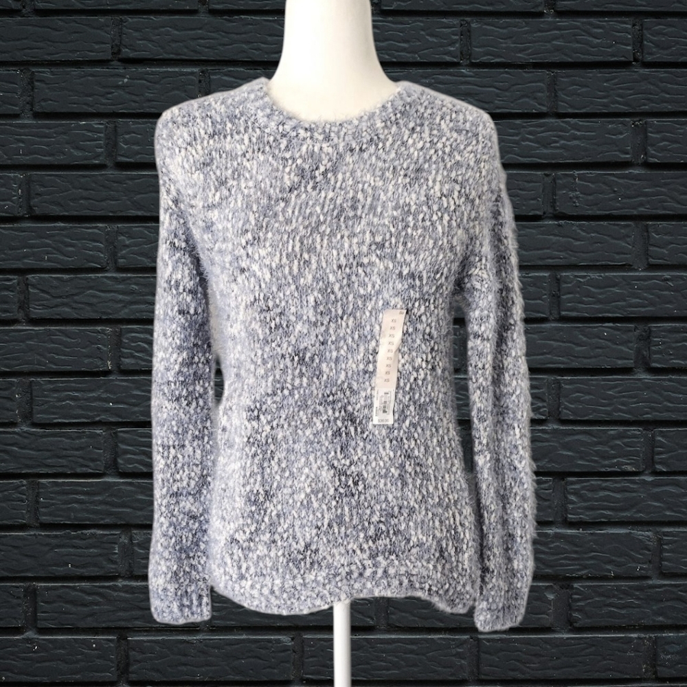 SO Juniors Popcorn Knit Blue Sweater Size XS - New With Tags